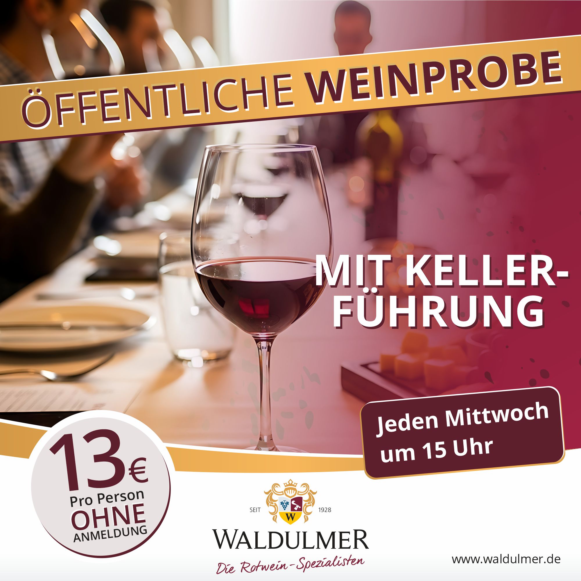 🍇 Öffentliche Weinprobe mit Kellerführung 🍇