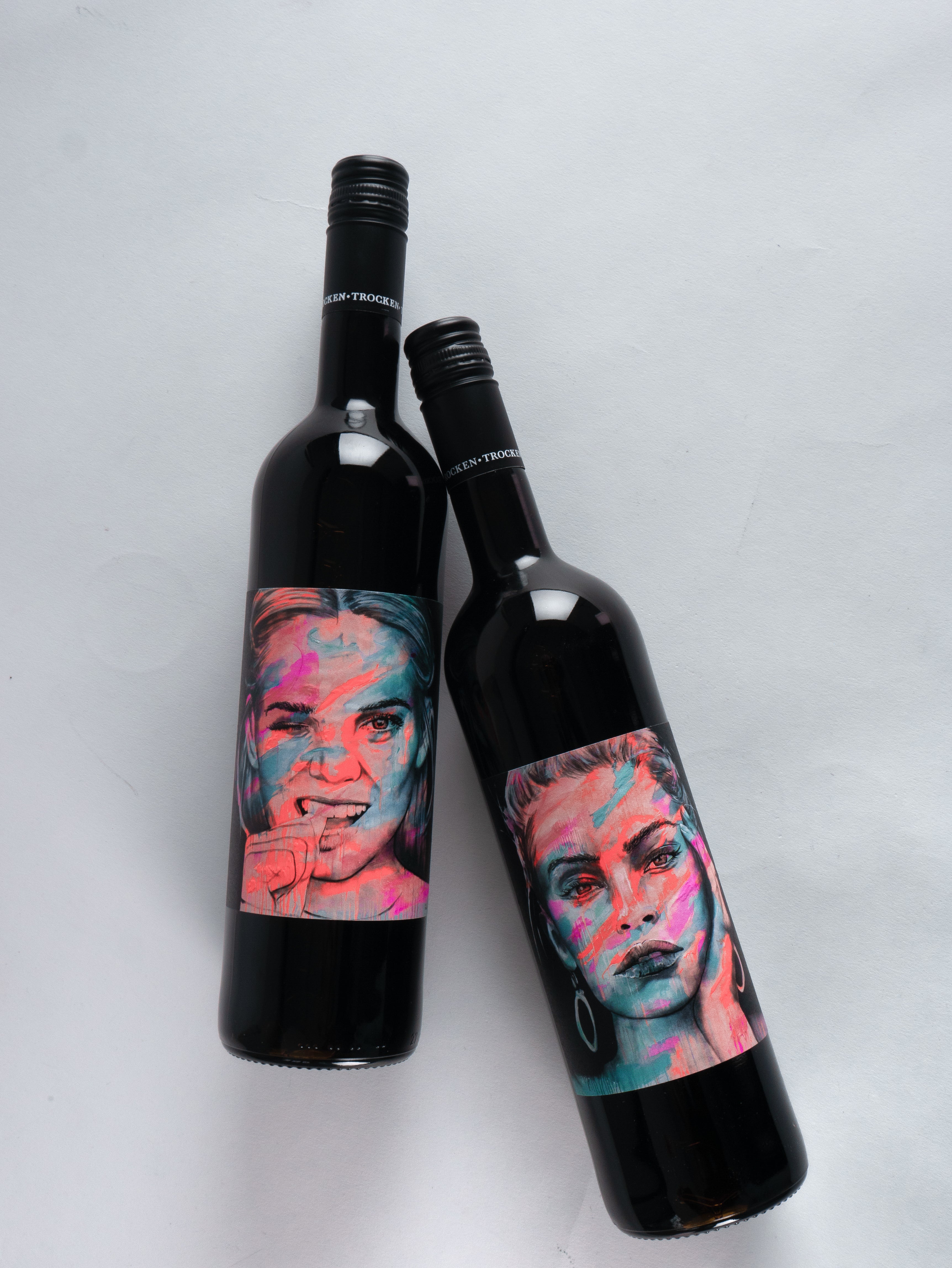 Kunst trifft Wein - Spätburgunder Rotwein
