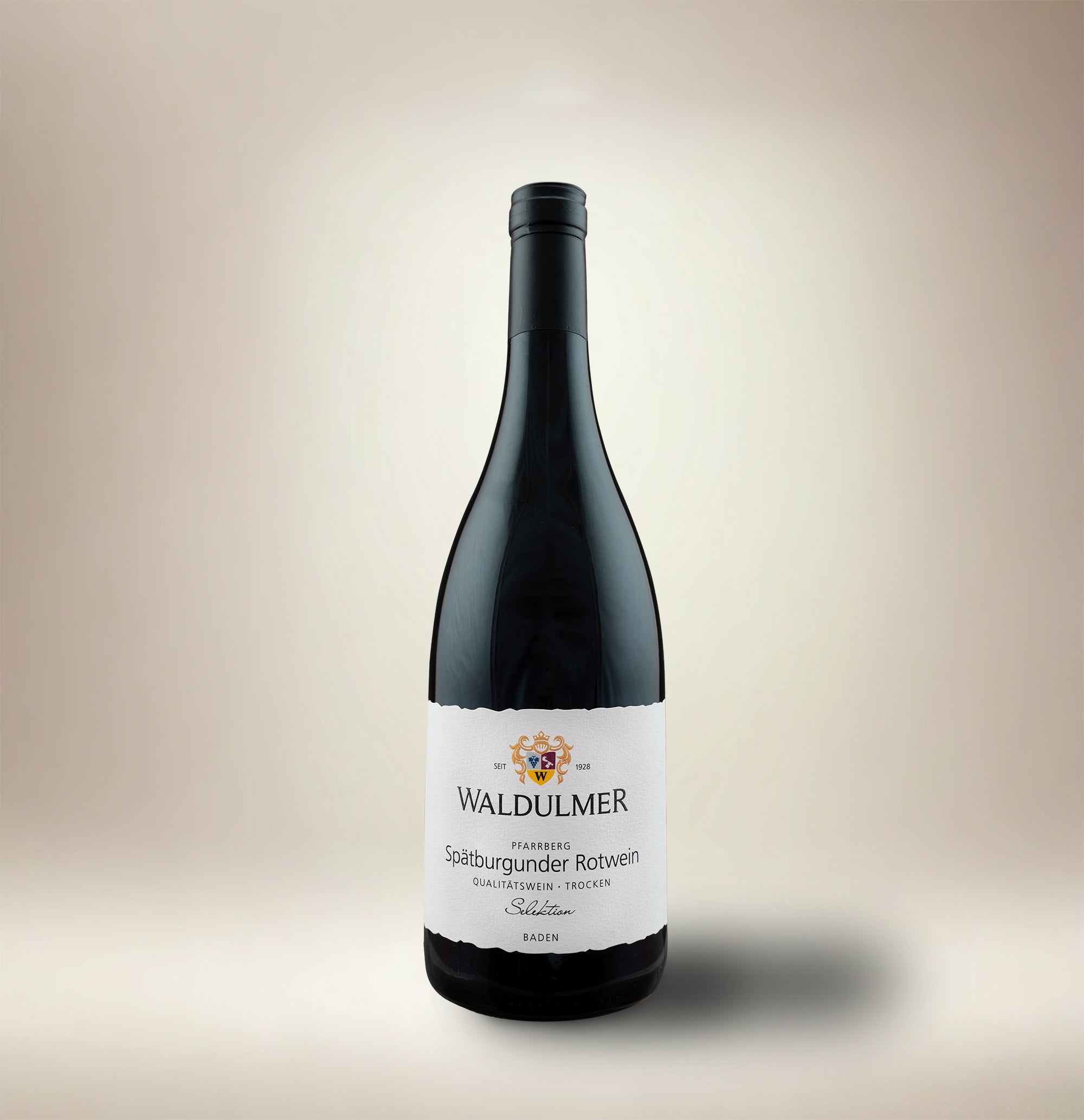 Spätburgunder Rotwein QbA, Selektion, trocken